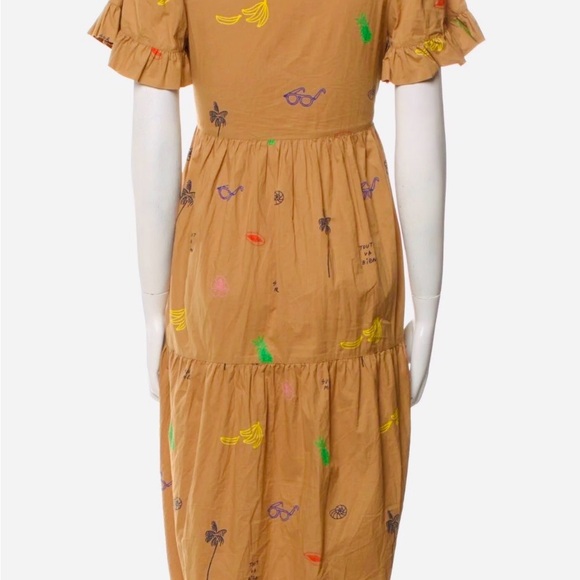 Clare V Tent Dress with Colorful Print - Picture 8 of 8